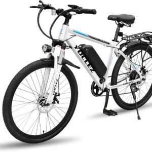 Azraa Electric Bike for Adults_26" Electric Bicycle_E-bikes Built-in 36V 8Ah/13Ah Removable Li-Ion Battery_2601W