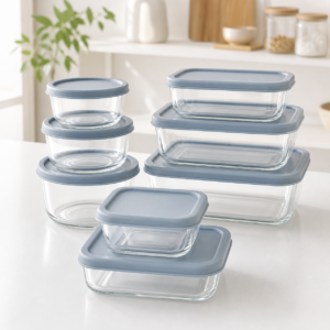 Glass Food Storage Set