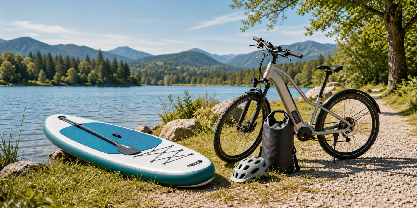 Yunldea SUP Ebike outdoor promotion