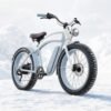 Yunldea Frost Cruiser 24x4.5 Vintage Snow E-Bike