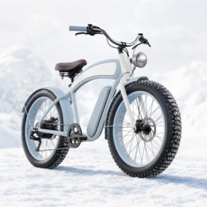 Yunldea Frost Cruiser 24x4.5 Vintage Snow E-Bike