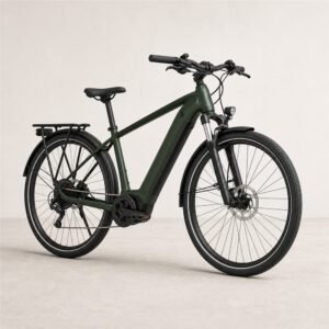 Yunldea Mid-Drive Electric Bike - Dark Green
